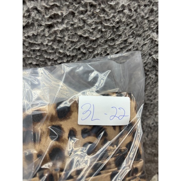 Reformation Women's Animal Print‎ Leopard Marlon Stretch High Crop Pants Size 2 - Picture 12 of 12